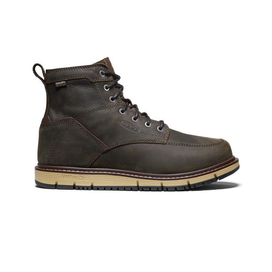Men's San Jose 6 Waterproof Boot (Soft Toe) | Cascade Brown