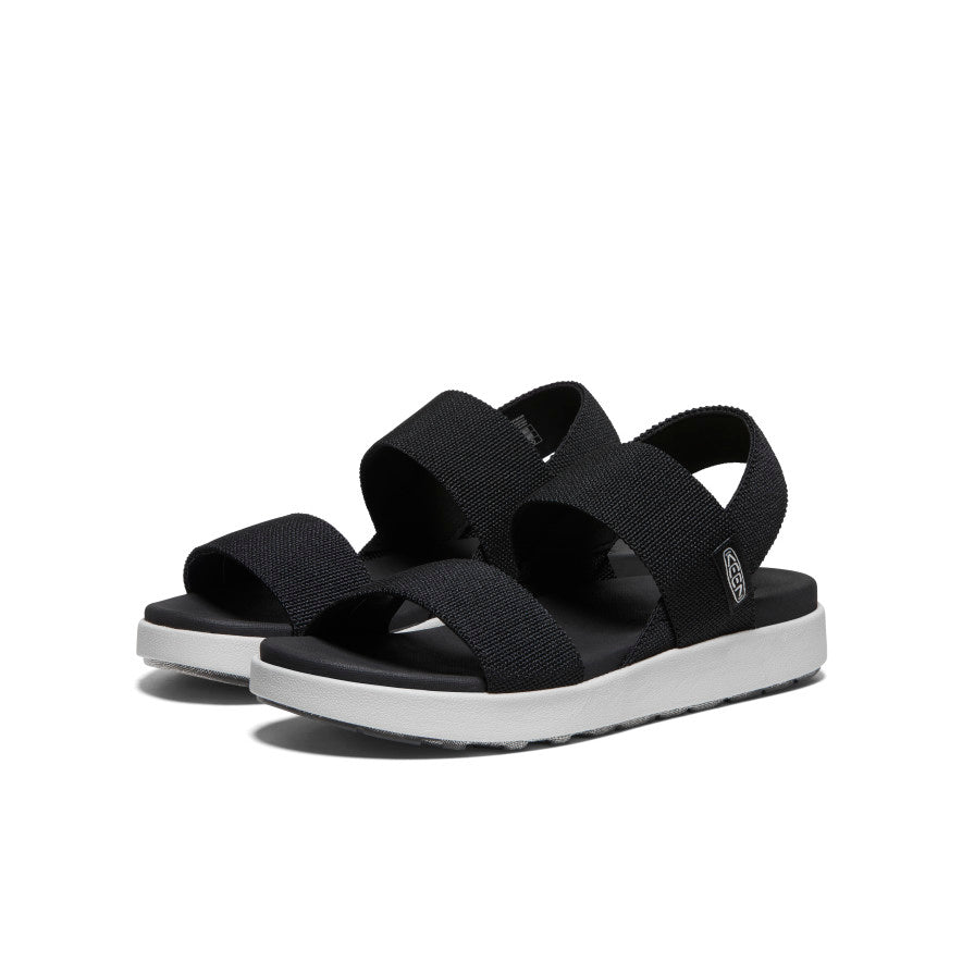Women's Elle Backstrap Sandal Wide | Black - Image 2