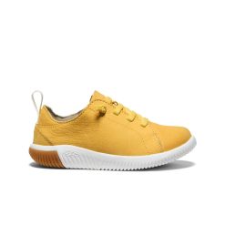 Little Kids' KNX Leather Sneaker  |  Daffodil/Star White