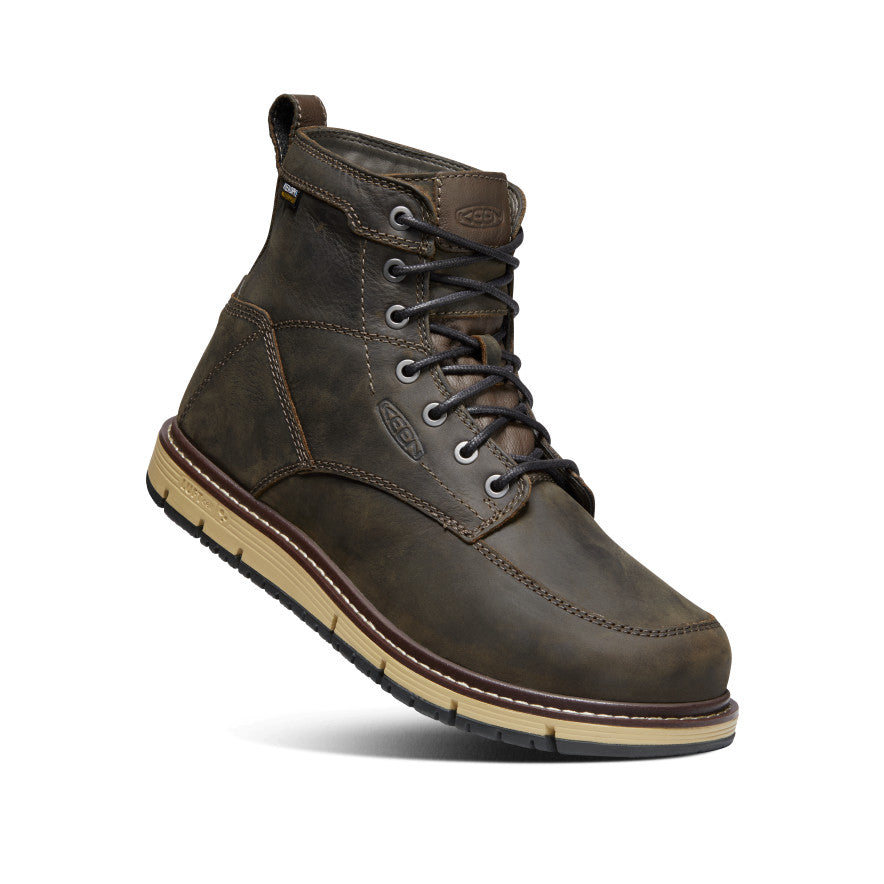 Men's San Jose 6 Waterproof Boot (Soft Toe) | Cascade Brown - Image 3