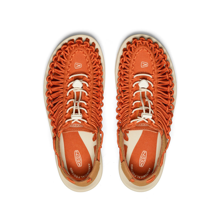 Men's UNEEK Sneaker | Gold Flame/Chipmunk - Image 4