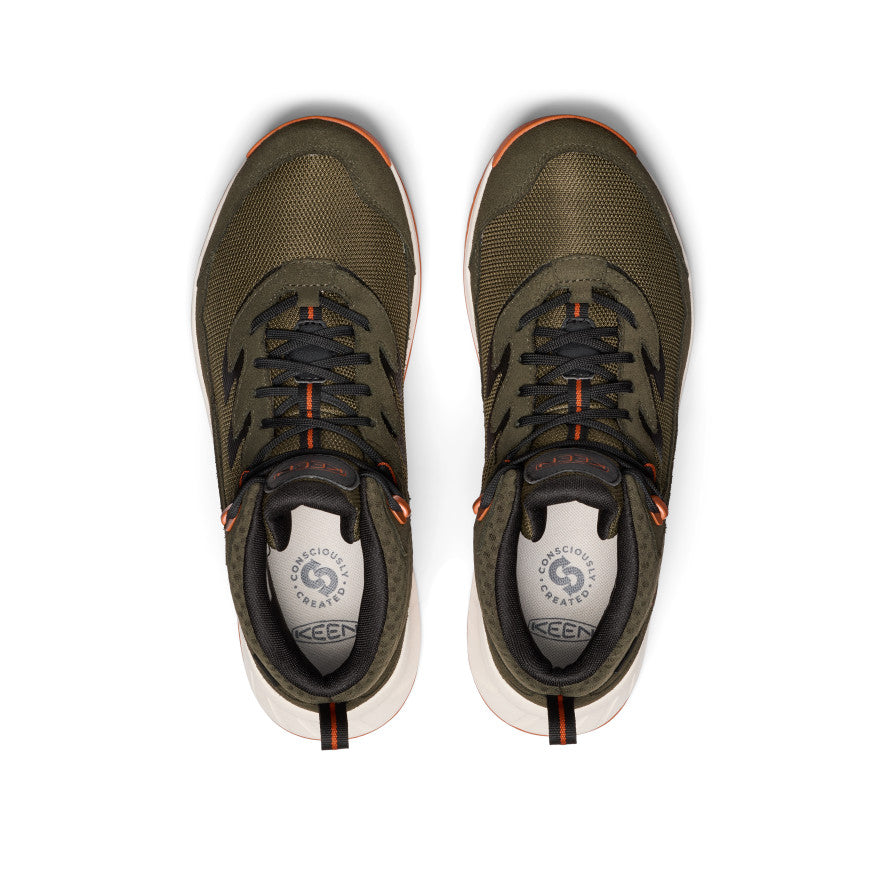 Men's Hightrail Waterproof Hiking Boot | Forest Night/Gold Flame - Image 4