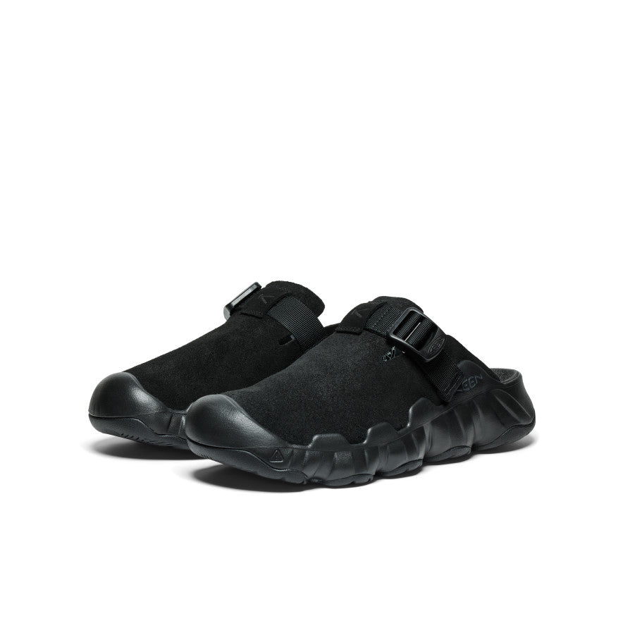 Men's Hyperport Leather Clog | Black/Black - Image 3