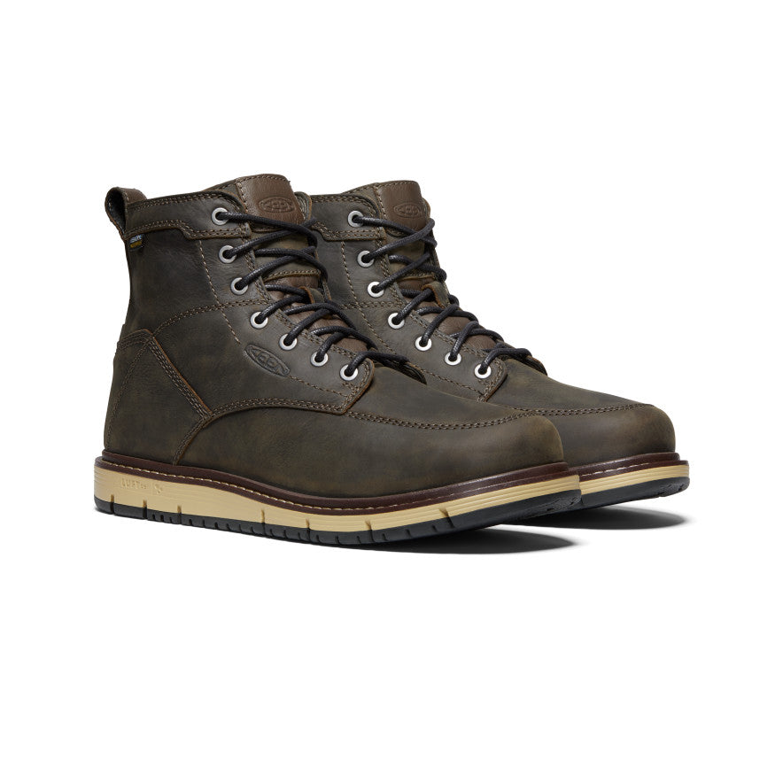 Men's San Jose 6 Waterproof Boot (Soft Toe) | Cascade Brown - Image 2
