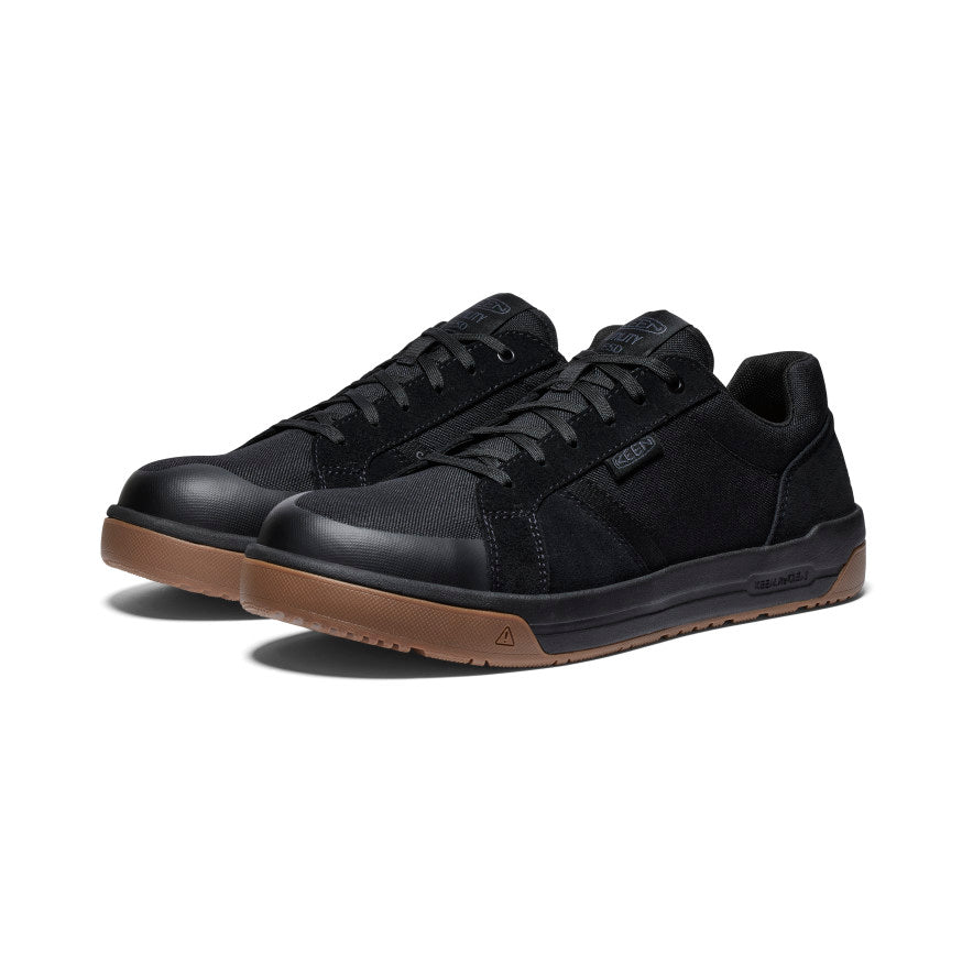 Men's Kenton ESD Work Shoe (Carbon Toe) | Black/Gum - Image 2