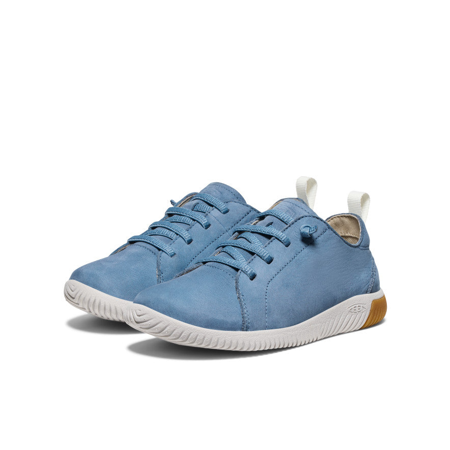 Big Kids' KNX Leather Sneaker | Coronet Blue/Vapor - Image 2