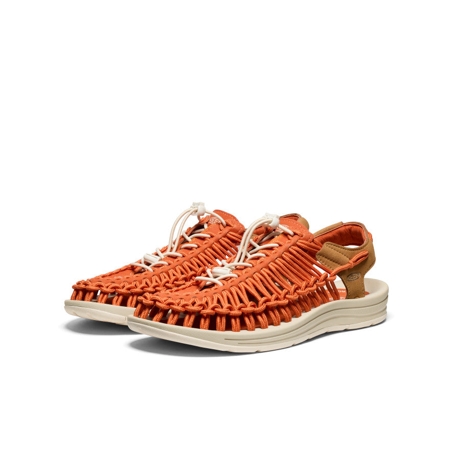 Men's UNEEK Sneaker | Gold Flame/Chipmunk - Image 3